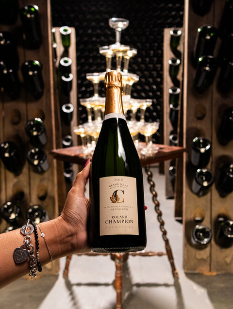 Champagne Roland Champion Blanc de Blancs Eclat Grand Cru 2015 Wine - Last Bottle