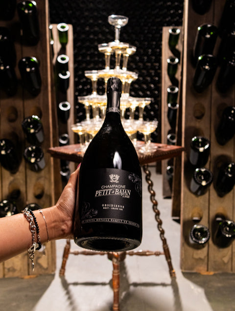 Champagne Petit & Bajan Blanc de Noirs Obsidienne Brut Grand Cru NV (Magnum 1.5L) Wine - Last Bottle