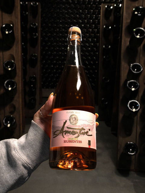 Ameztoi Sparkling Rosé Hijo de Rubentis Getariako Txakolina 2016