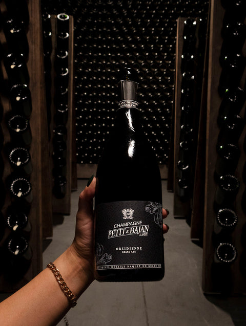 Champagne Domaine Petit & Bajan Blanc de Noirs Obsidienne Brut Grand Cru NV