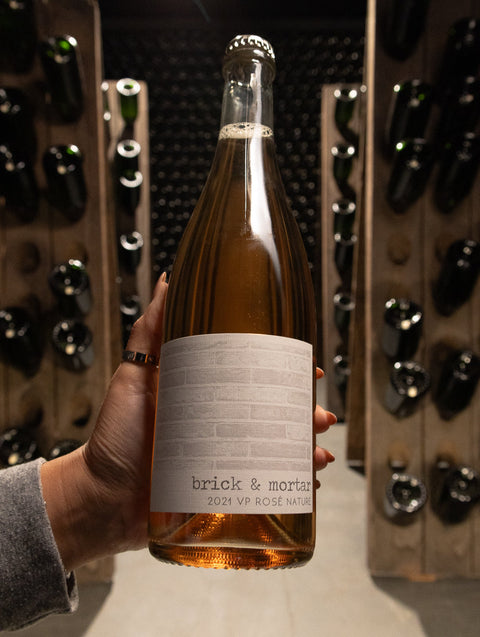 Brick & Mortar Wines Sparkling Rosé VP Nature Sonoma Coast 2021