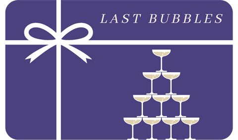 Last Bubbles Gift Card Wine - Last Bottle